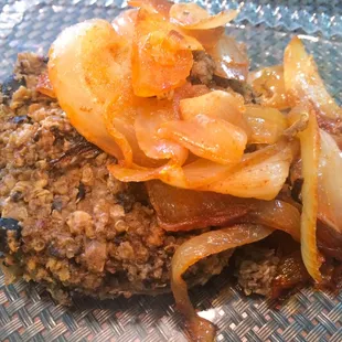 Quinoa black bean burger