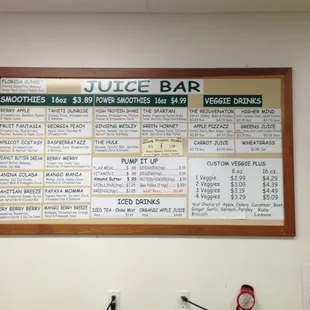 Best hand-pressed veggie juices!