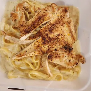 Fettuccini Alfredo with Chicken