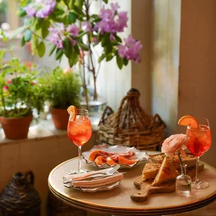 weekend brunch at Palma, Aperitivo room by the window