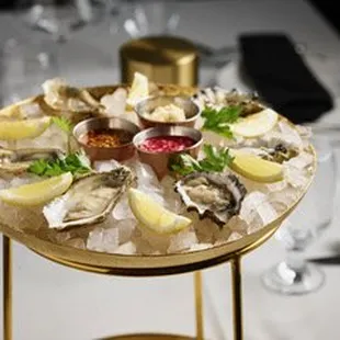 oysters and mussels, oysters, shellfish, food, mussels