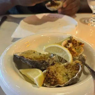 Baked Oysters