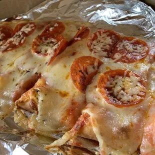 Flatbread pizza