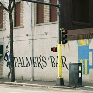 the corner of a street corner