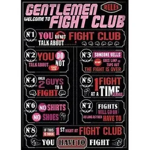 a poster for the fight club