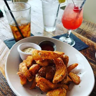 Truffled Sidewinder Fries