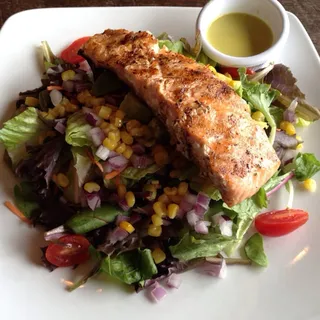 Wood-Grilled Salmon Salad