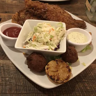 Cornmeal Crusted Catfish Handheld