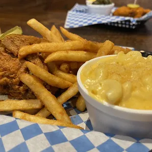 fish and chips, food
