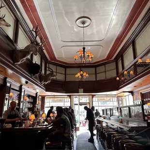 Palmer&apos;s interior.