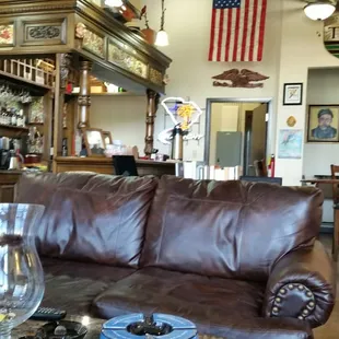 Hard Wood &amp; Fine Leather!