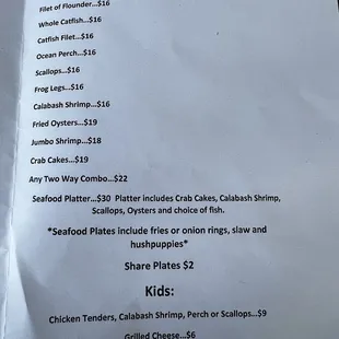 Menu page 2