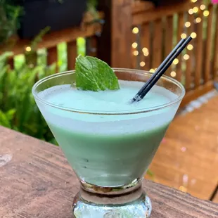 Try a refreshing Grasshopper or one of our other craft cocktails!