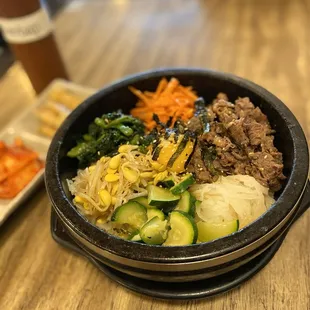 Beef Stone Pot Bibimbap Bowl