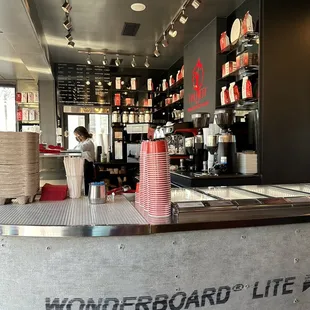 a view of a coffee shop