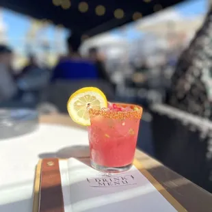 Spicy Pomegranate Margarita