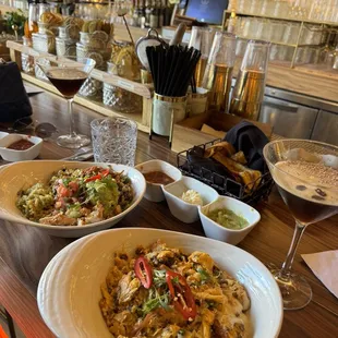 Scrambled Breakfast Bowl and Huevos Verde Scramble