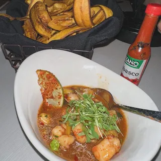 Ceviche Pineapple Camarones