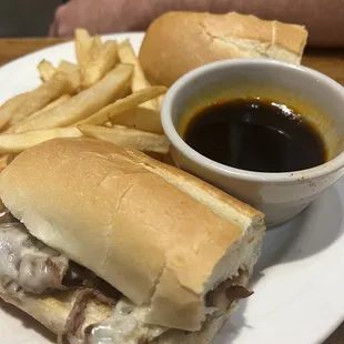 French dip. Bread was nice and soft.