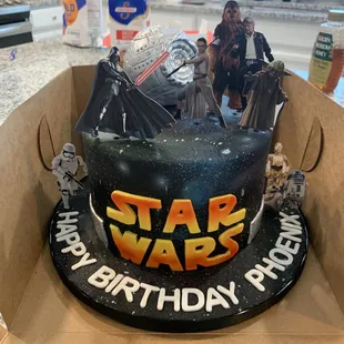 Star Wars cake