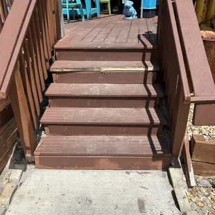 The stairs I fell down. :(