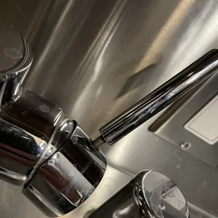 Handle falling off kitchen sink