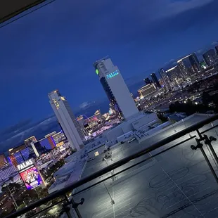 View from my room even though I had a balcony that was a upgrade so I couldn't open the door but the view was Amazing