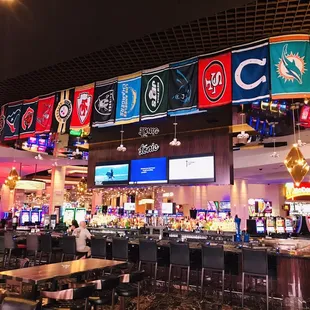 Bar area