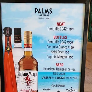 Monday specials