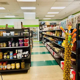 The store - was going to shop but nobody working was at the Palms side