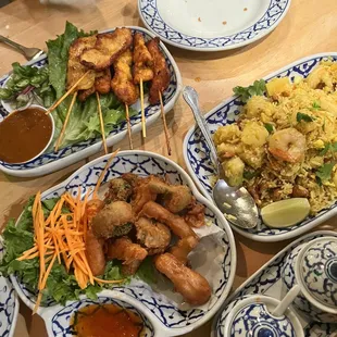 Fried Spicy Shrimp Soup