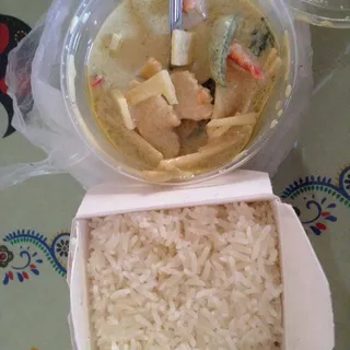 S11. Green Curry Lunch Special
