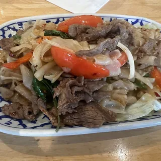S13. Kee Mao Noodle Lunch Special