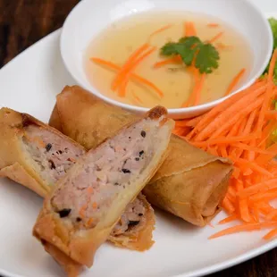 Pork egg rolls