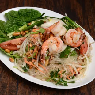 Yum woonsen : Glass noodle salad