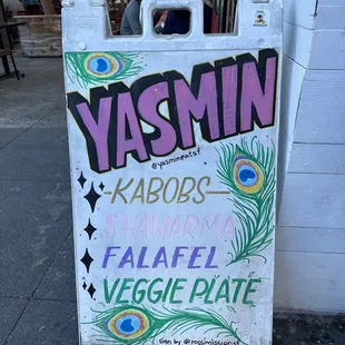 Front signage