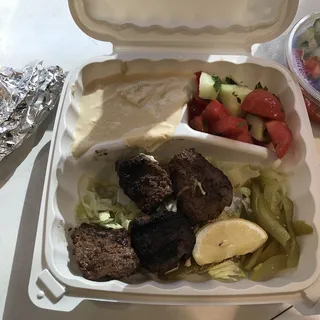 Lamb Kebab Platter