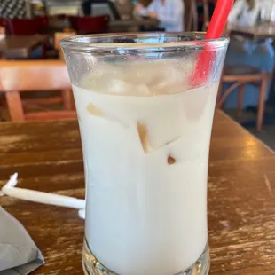 A fairly average iced chai on an early summer day.