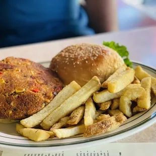 Vegetarian burger