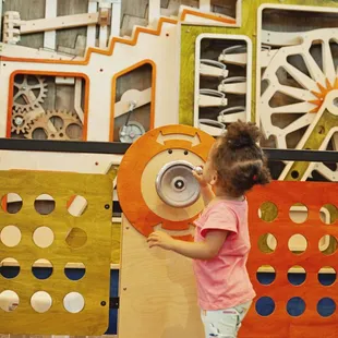 The ball machine is sure to excite your little one!