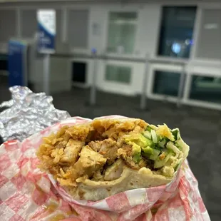 Pollo burrito