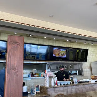 Menu board
