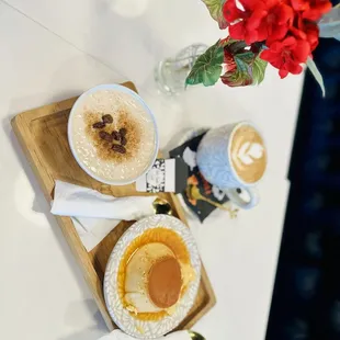 The arroz con leche is really good