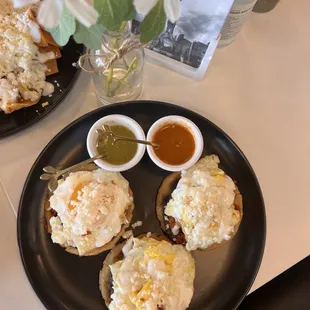 Sopes con chorizo y papas