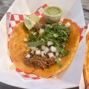 Birria taco