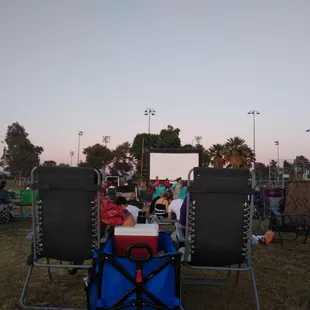 Loft Cinema movie in the park