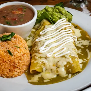 Enchiladas Verdes