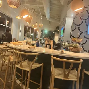 Bar area
