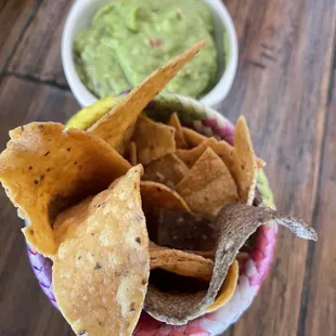 Paloma Mexican Restaurant (Sante Fe, NM), June 8, 2023 - Guacamole and Chips