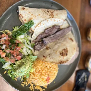 Tacos Al carbon.